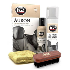 K2 - Auron Mild Set - Lederpflegeset für stark verschmutzte Leder