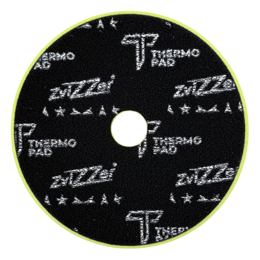 ZviZZer - Thermo Trapez Fine Cut Pad yellow - Hochglanz-Pad gelb 150mm_4