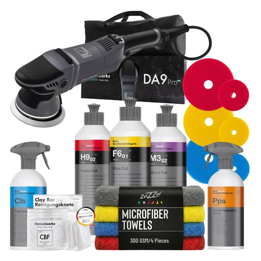 Koch Chemie - Polierset mit Exzenter Poliermaschine DA9 Pro Max - V2