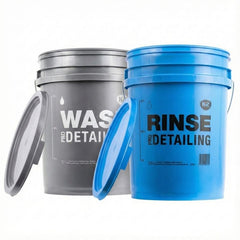 K2 - Detailing Bucket Set - 2x20L (Wash & Rinse) | Inkl. Deckel
