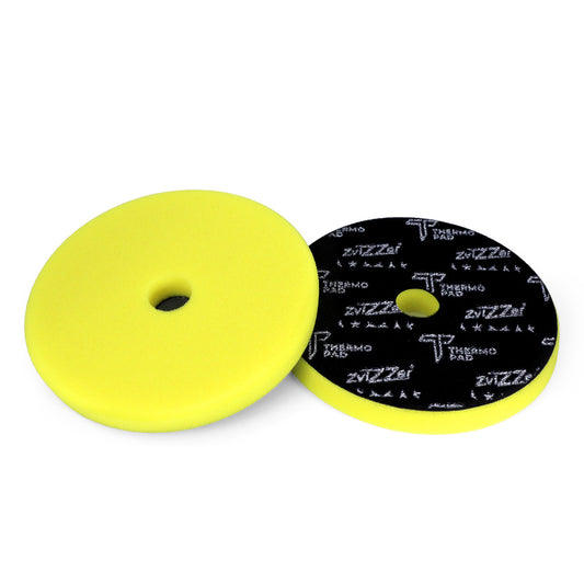 Zvizzer - Thermo Mini Fine Cut Pad yellow - Hochglanz Pad gelb 150mm