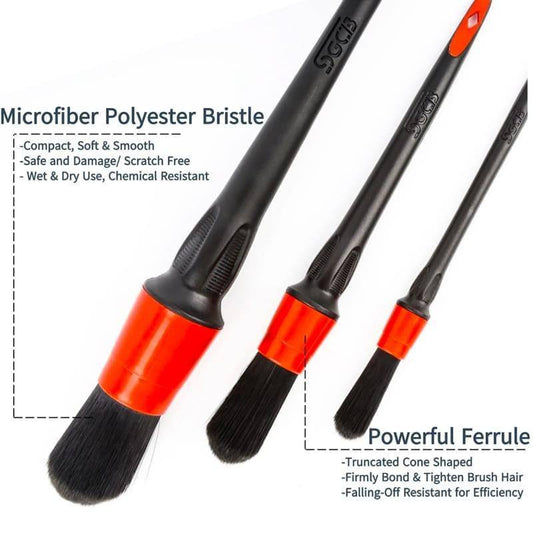 SGCB - Microfiber Polyester Detail Brush Pro - Pinsel Größe S/8_2