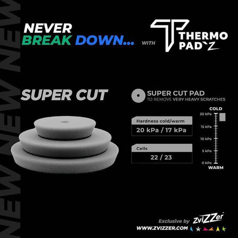 ZviZZer - Thermo Pad Super Cut grau - 135/20/125mm_3