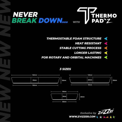 ZviZZer - Thermo Pad Super Cut grau - 135/20/125mm_4