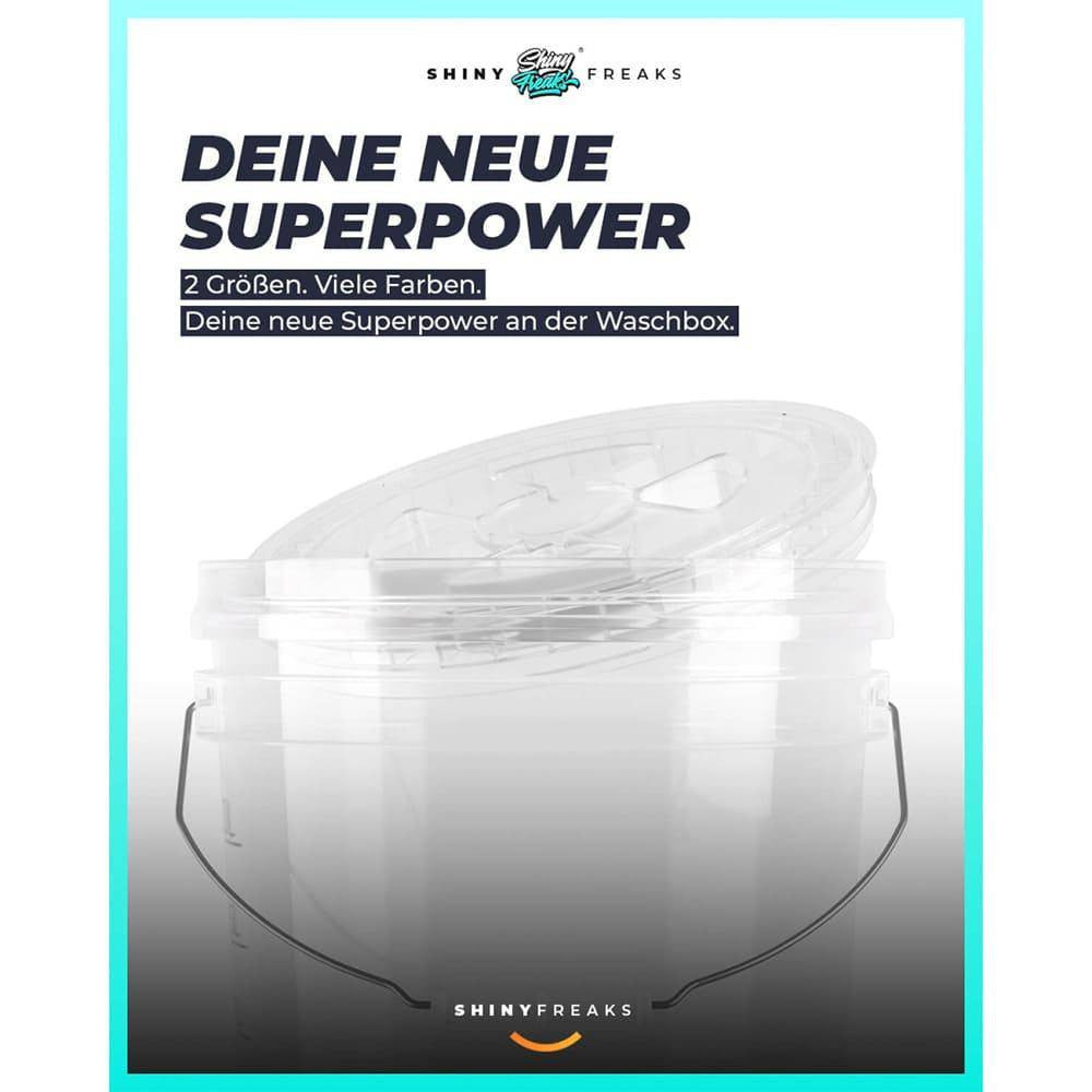 ChemicalWorkz - Performance Buckets clear white 3,5GAL - Wascheimer weiß 13L_5