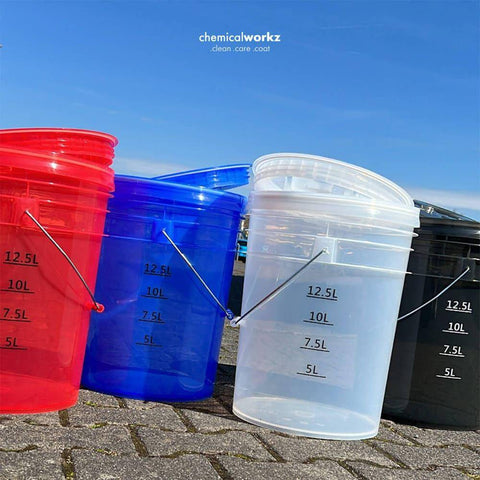 ChemicalWorkz - Performance Buckets Lid clear red - Wascheimerdeckel rot_3