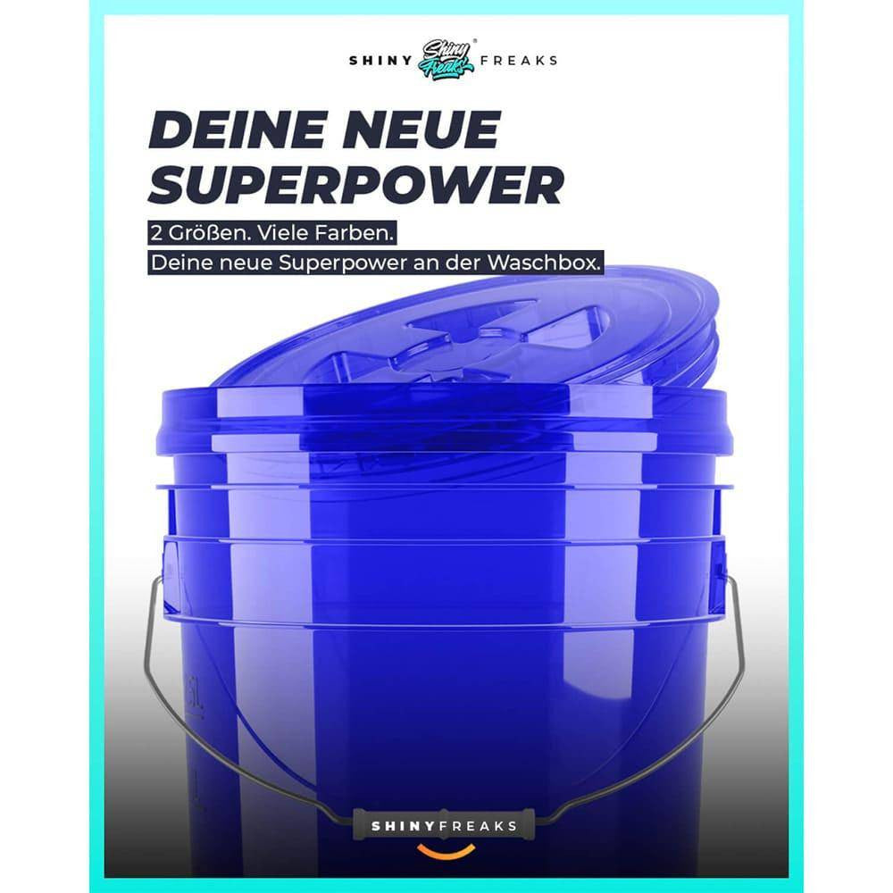 ChemicalWorkz - Performance Buckets clear blue 5GAL - Wascheimer blau 19L_5