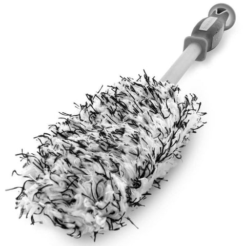 ChemicalWorkz - Flat Wheel Brush Small Black/White - Mikrofaser Felgenbürste_2