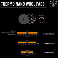 ZviZZer - Thermo Nano Wool Pad - Wool Polierpad 75mm_2