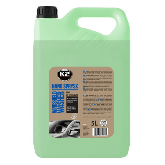 K2 - NANO SPRYSK - Scheibenwischwasser streifenfrei 5L