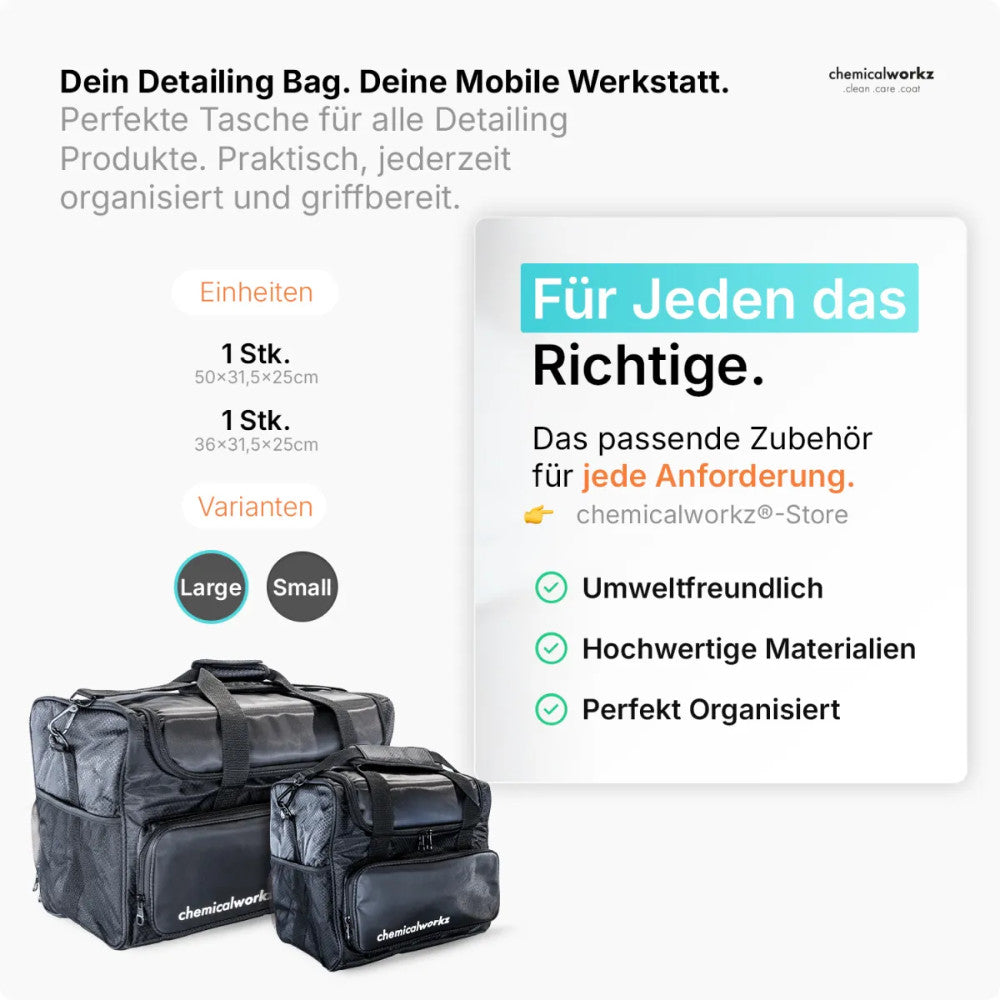 ChemicalWorkz - Detailing Bag Large - Aufbewahrungstasche 50x31,5x25 Cm_5