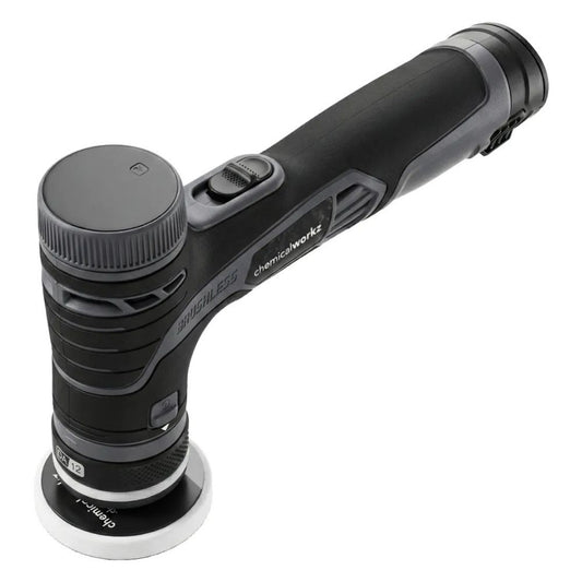 ChemicalWorkz EVO Mini PRO Poliermaschine + SET mit Pads und ZviZZer polituren_2