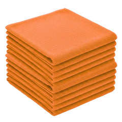 Zvizzer - Microfiber Cloth orange - Poliertuch orange 40x40cm 300GSM 10er Pack