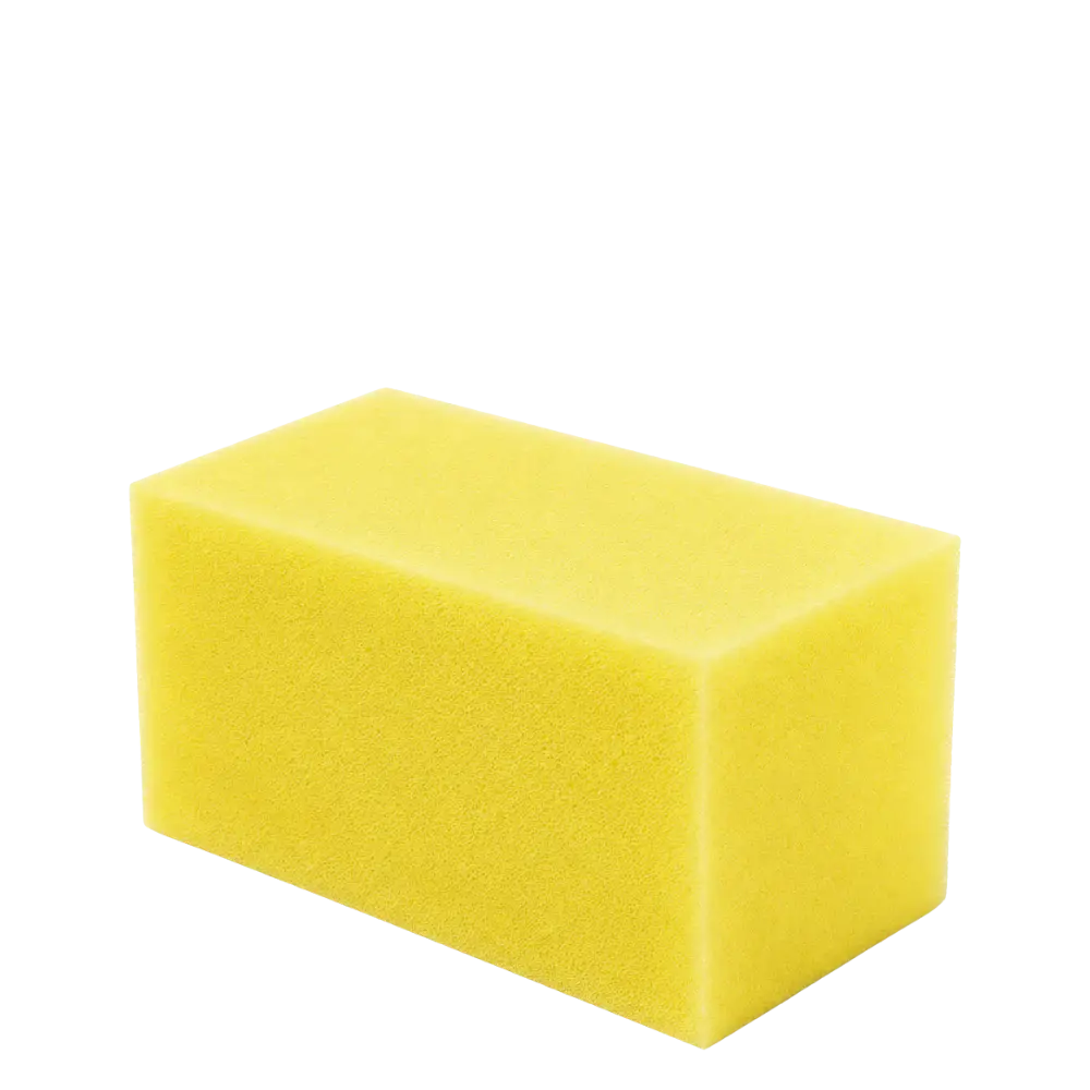 Ledermax - Leder - Applikatorschwamm blau klein 8x4x4cm