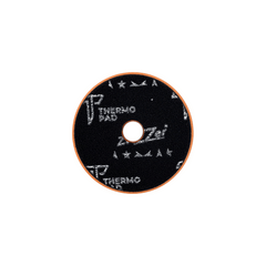 ZviZZer - Thermo Trapez Medium Cut Pad orange - One-Step-Pad orange 75mm_4
