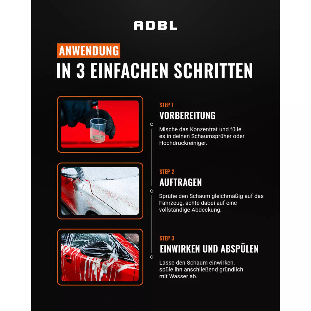 ADBL - YETI Cherry IceCream - Snow Foam Shampoo 1L_4