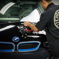 Chemical Guys - HEX LOGIC QUANTUM FINISHING PAD BLACK 5,5 INCH - 140mm_5