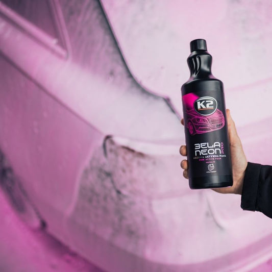 K2 PRO - Bela Neon Pro - Aktivschaum Pink Snow Foam 1L_2